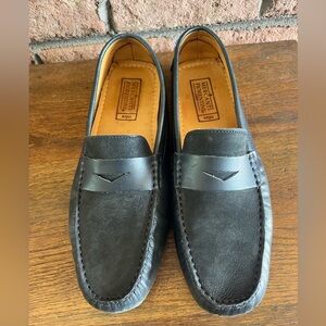 Mercanti Fiorentini Mens Driving Loafer 10M blue